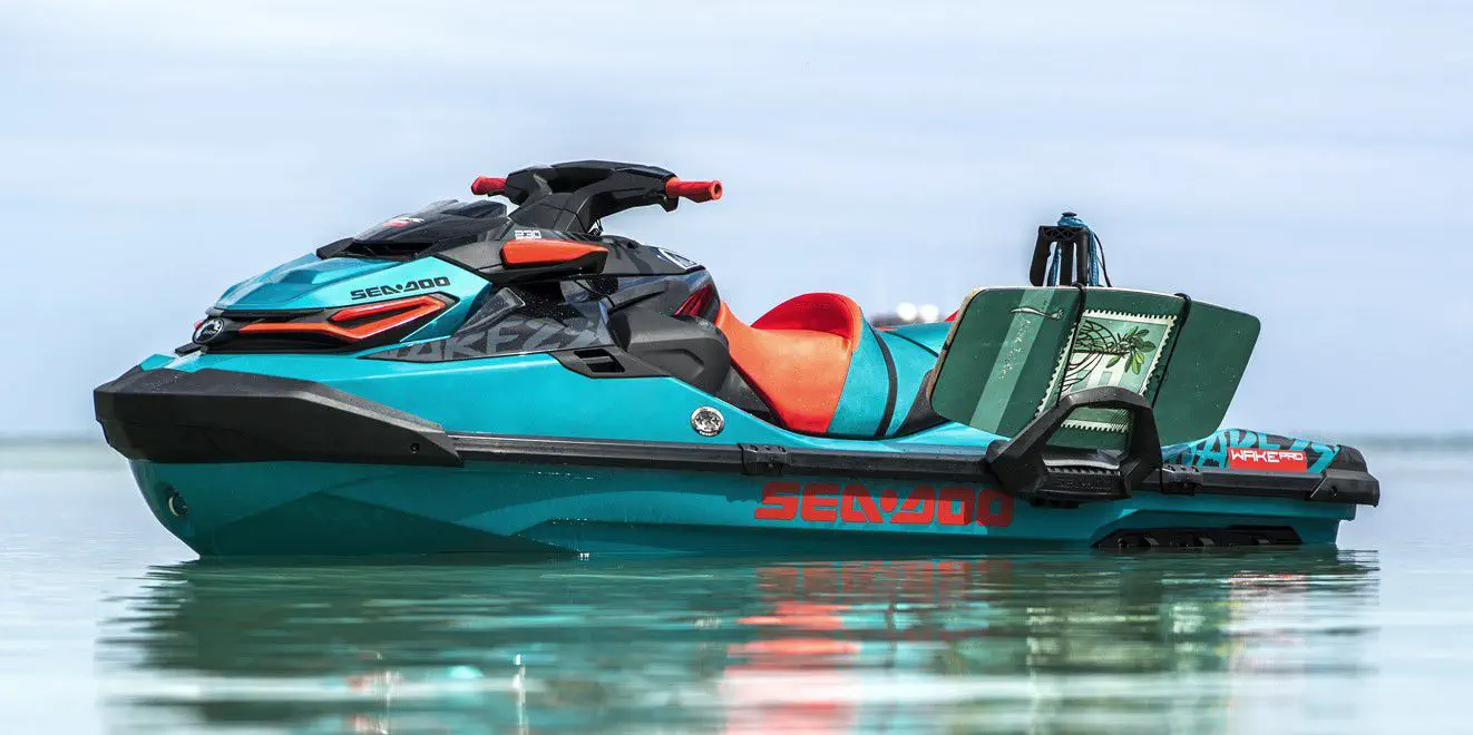 Premium jet ski for wakeboard coaching in Ibiza